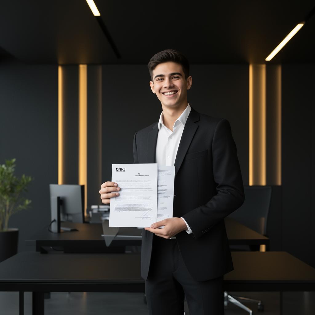 Empreendedor abrindo sua empresa com o apoio consultivo da DJ Cont